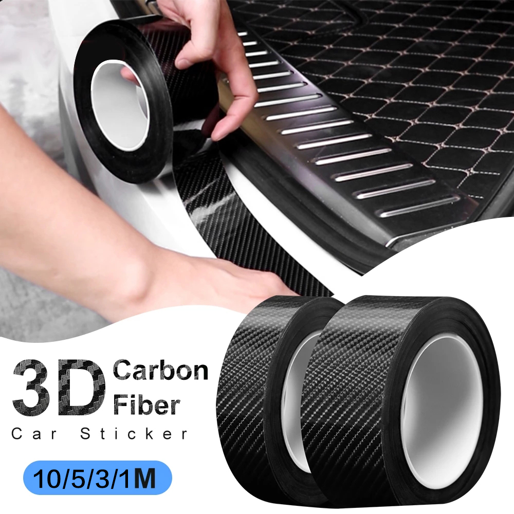 Heat Transfer Vinyl Roll - Carbon Fiber Car 3D Tape Sticker