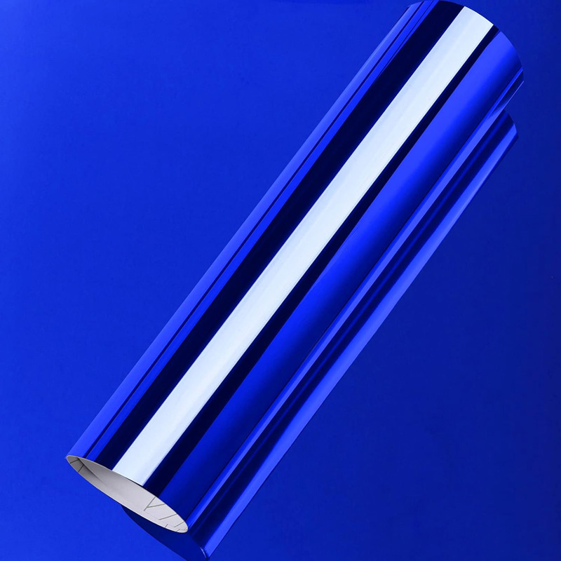 Premium Stretchable Blue Chrom – Heat Transfer Vinyl Roll Bewertung und Preis