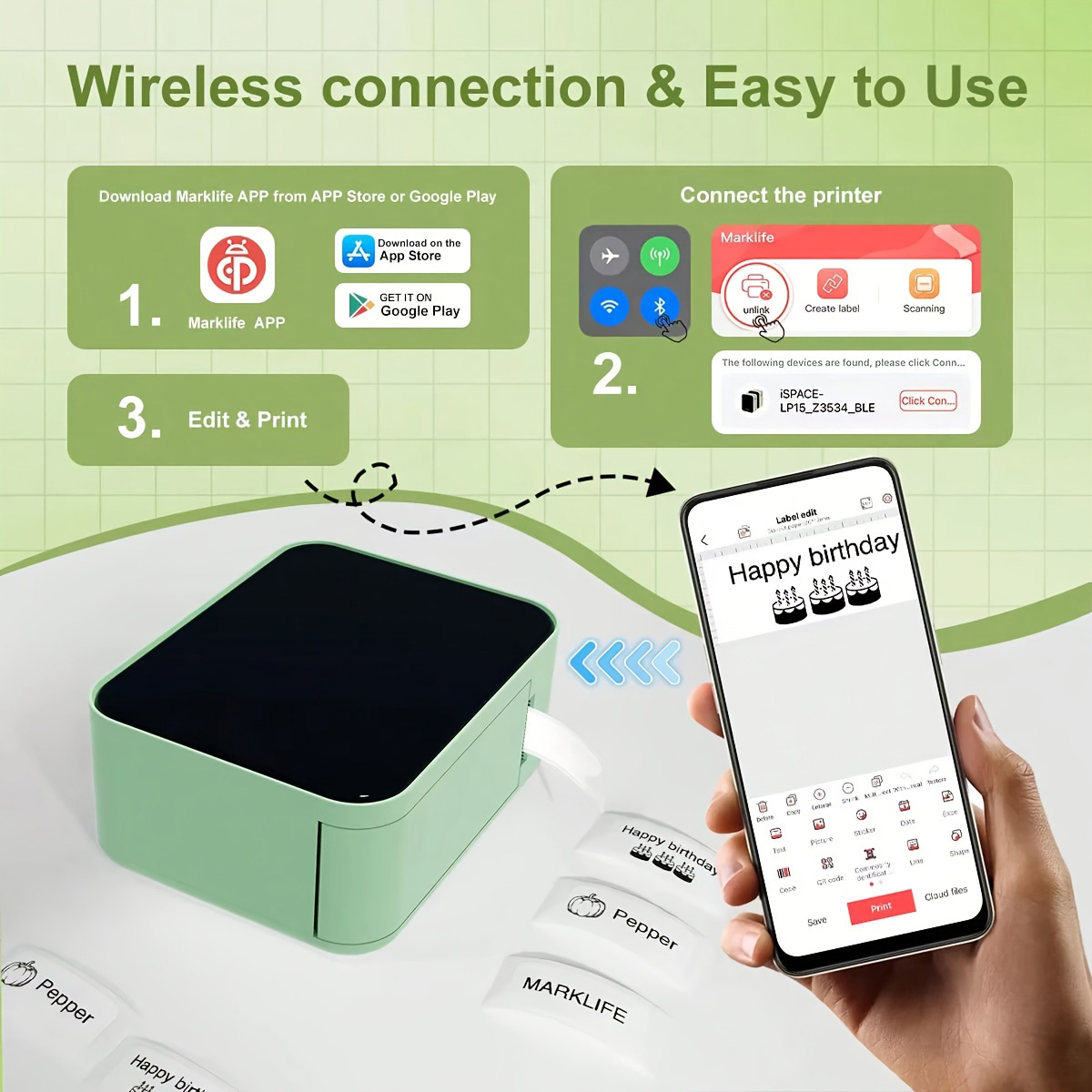 Marklife P15 Portable Printer  – Commercial Printing Network Bewertung und Preis