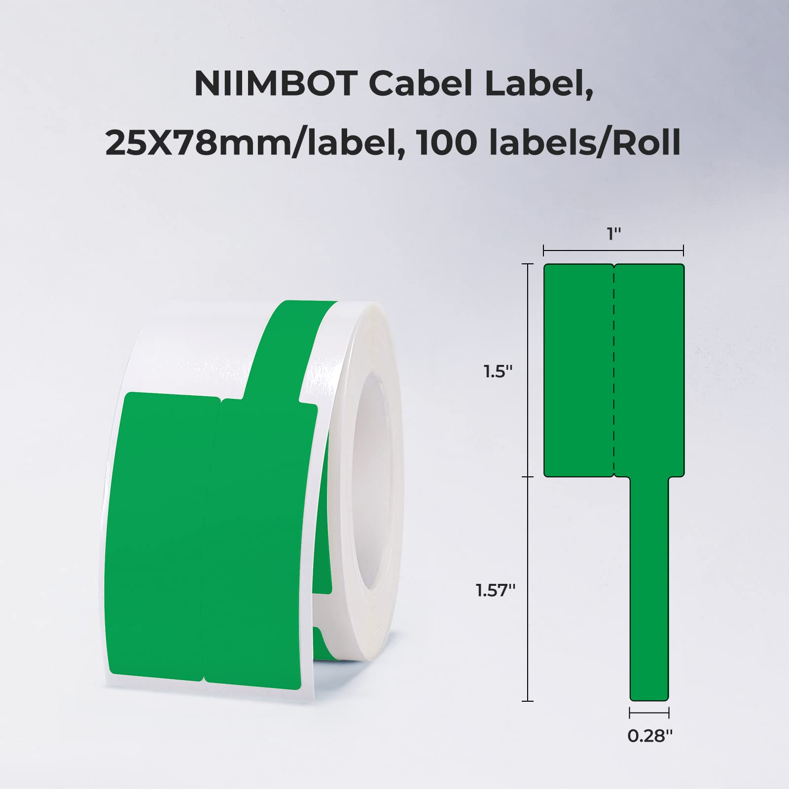 Niimbot Color Cable Label Wate – Heat Transfer Vinyl Roll Bewertung und Preis