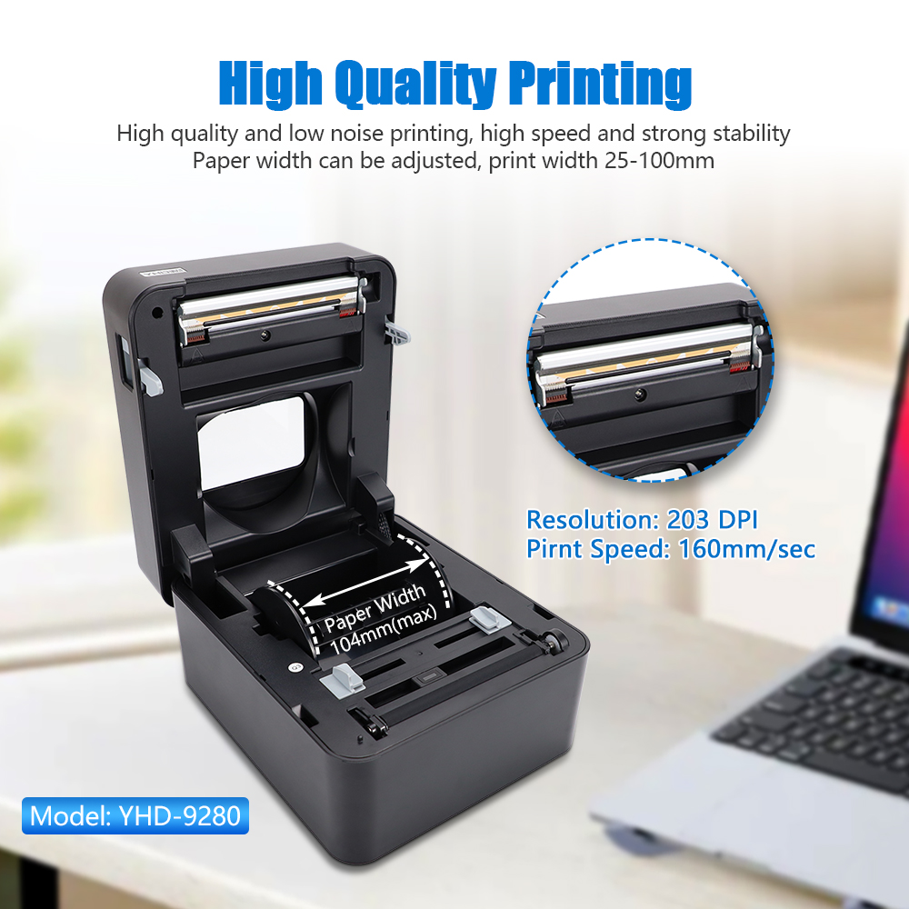 YHDAA 4 Inch Thermal Shipping  – Commercial Printing Options Bewertung und Preis