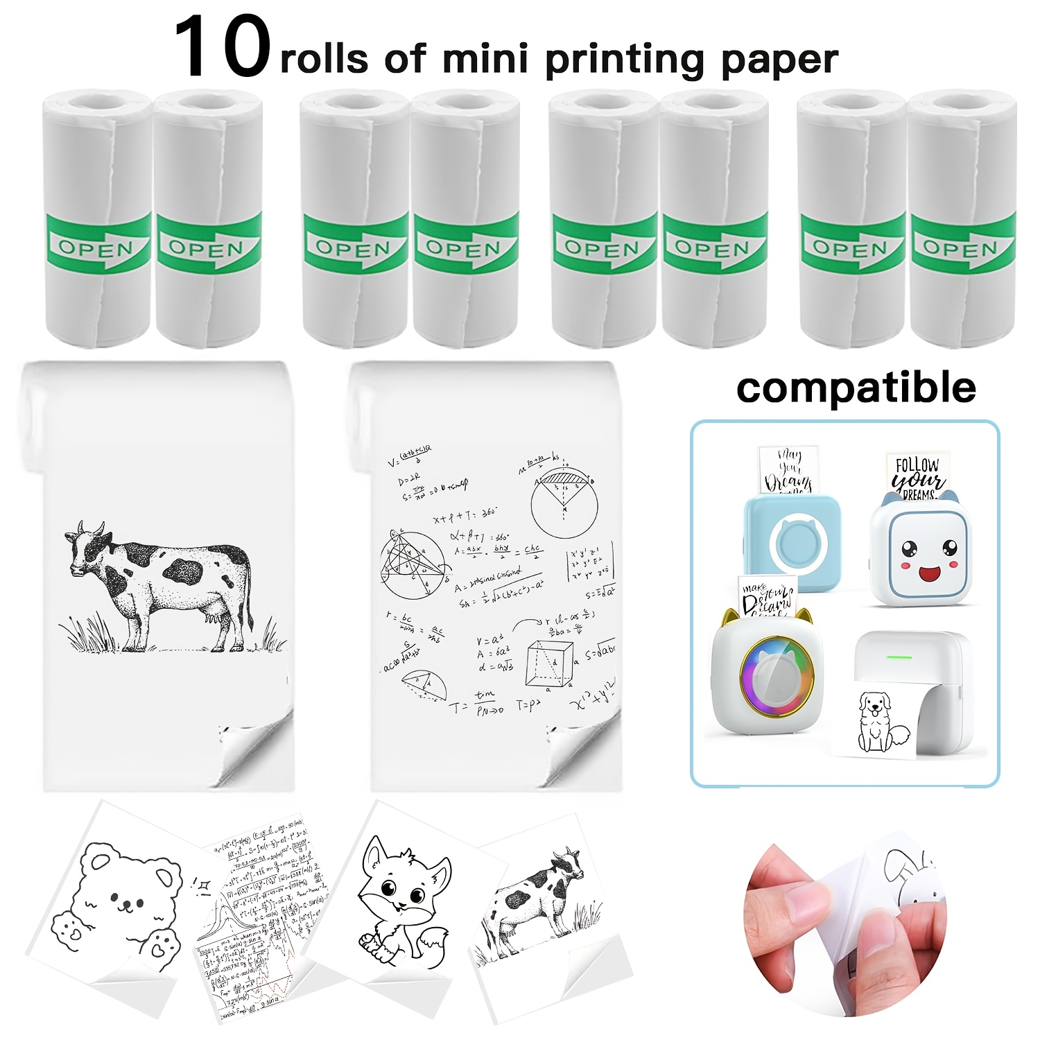 5-10-20 Rolls of Mini Printing – Heat Transfer Vinyl Roll Bewertung und Preis