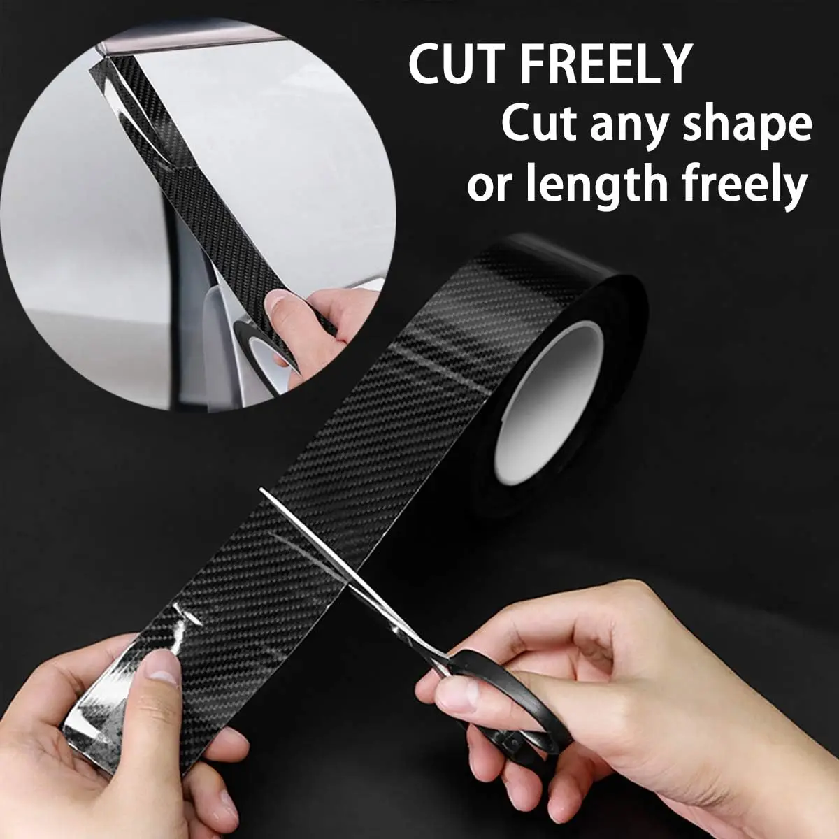 Carbon Fiber Car 3D Tape Stick – Heat Transfer Vinyl Roll Bewertung und Preis