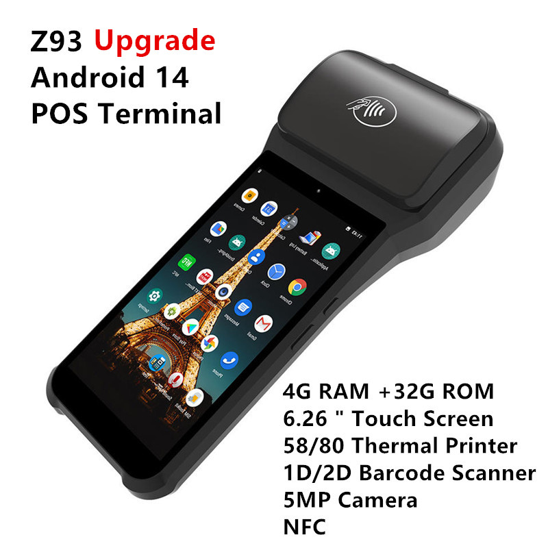 Z93 4G Android 14 POS Terminal – Commercial Printing Network Bewertung und Preis