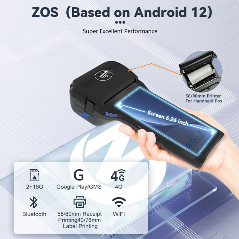 Z93 4G Android 14 POS Terminal – Commercial Printing Network Bewertung und Preis